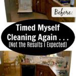 Timed Myself Cleaning Again . . . (Not the Results I Expected) daily checklist habits at ASlobComesClean.com