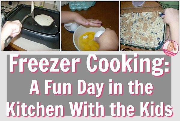 Freezer Cooking A Fun Day in the Kitchen With the Kids at ASlobComesClean.com fb