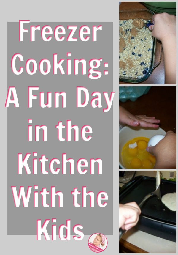 Freezer Cooking A Fun Day in the Kitchen With the Kids at ASlobComesClean.com pinnable