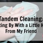 Tandem Cleaning - Getting By With a Little Help From My Friend at ASlobComesClean.com