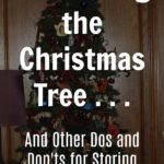 Vacuuming the Christmas Tree . . . And Other Dos and Don'ts for Storing Christmas Decorations at ASlobComesClean.com pin