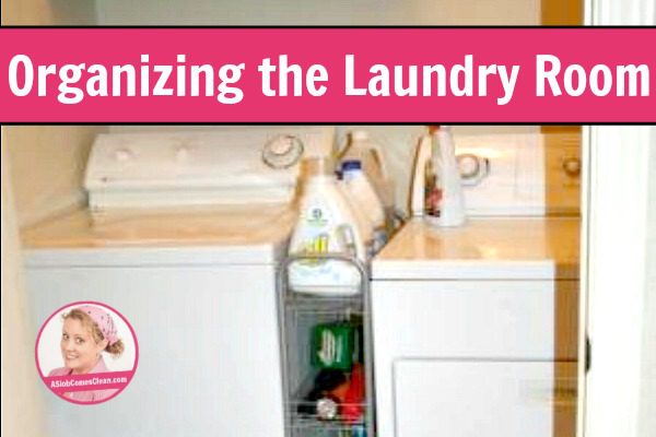 Organizing the Laundry Room