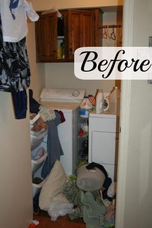 laundry before