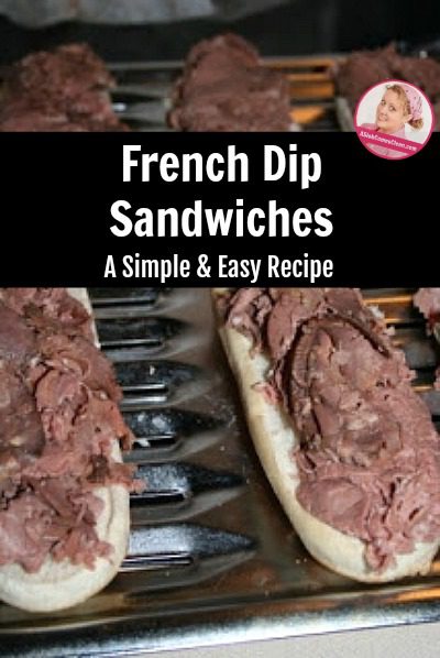 french dip sandwiches simple easy recipe at ASlobComesClean.com