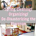 Spring CleaningOrganizingDe-Disasterizing the Playroom pin at ASlobcomesClean.com
