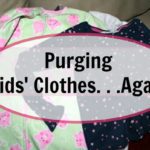 purging kids clothes again at ASlobComesClean.com