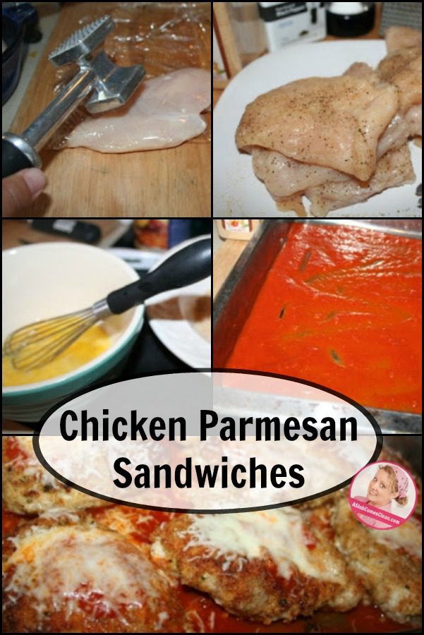 Chicken Parmesan Sandwiches