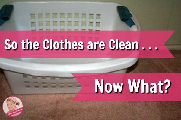 So the Clothes are Clean . . . Now What Hidden Laundry at ASlobComesClean.com