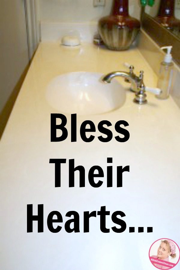 bless their hearts deslobification daily tasks at ASlobComesClean.com