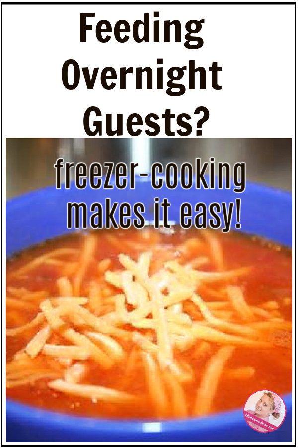 Feeding Overnight Guests freezer cooking makes it easy at aslocomesclean.com(1)