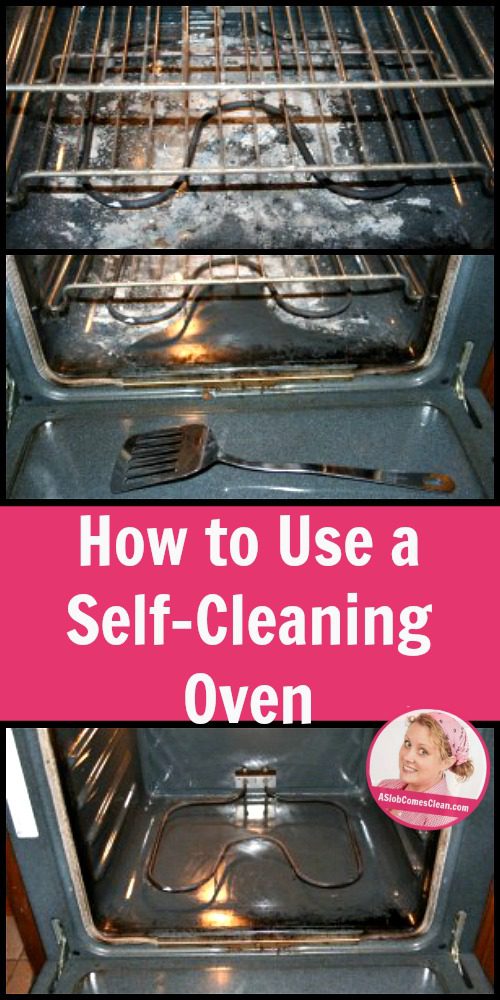 How to Use a Self-Cleaning Oven pin at ASlobcomesClean.com