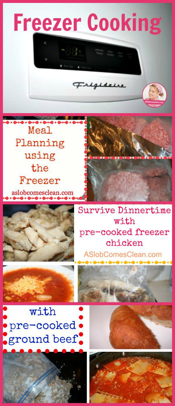 Freezer Cooking pin at ASlobComesClean.com