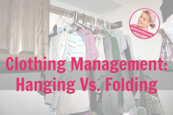 Which Clothes Should You Hang or Fold?