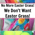 No More Easter Grass! We Don't Want Easter Grass! Use Tissue Paper in Easter Baskets at ASlobComesClean.com
