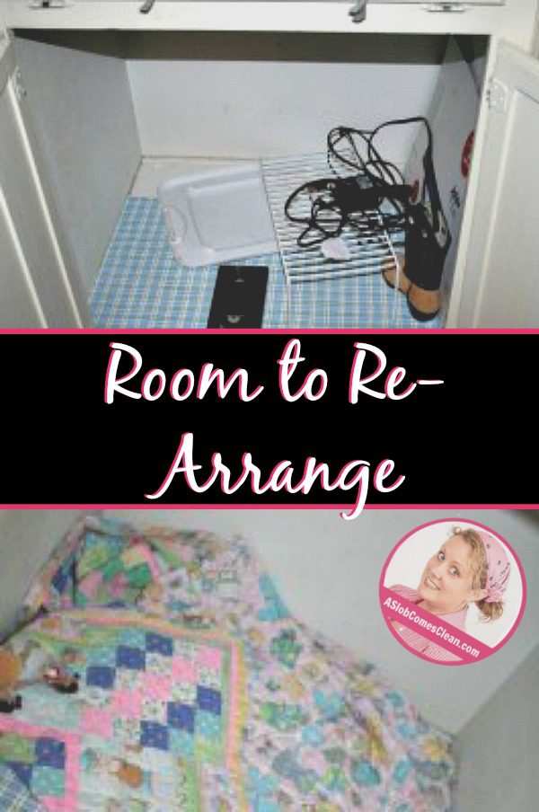 Room to Re-Arrange pin at ASlobComesClean.com