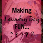 making laundry fun - A Slob Comes Clean