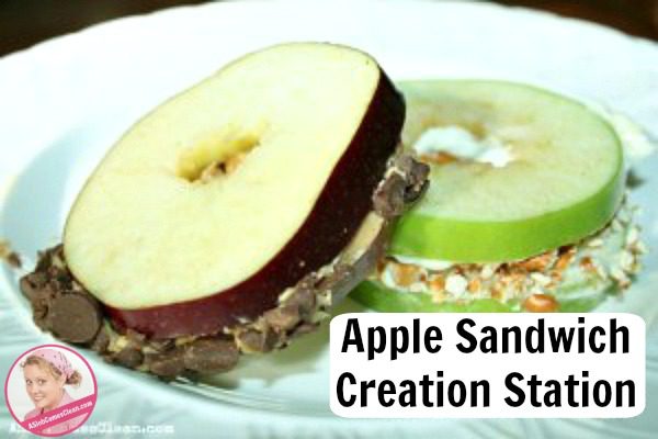 Apple Sandwich Creation Station