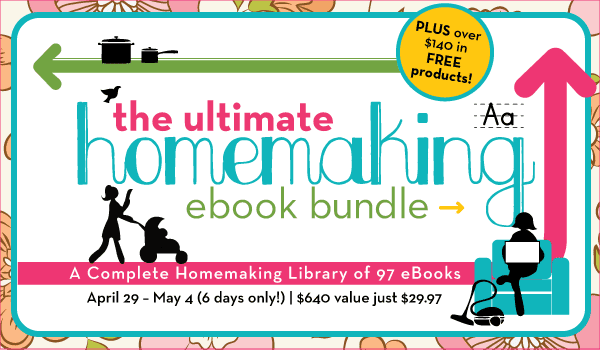 Huge Library of Homemaking Resources Available this Week Only