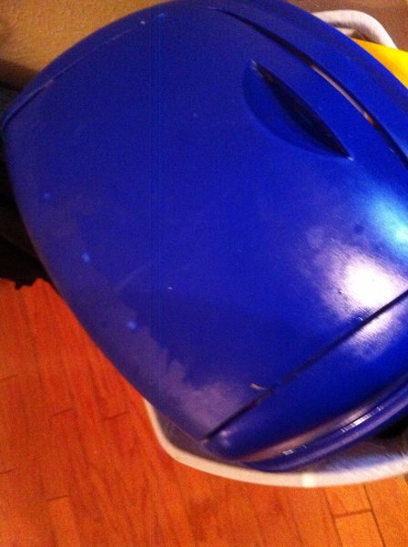 Cleaning the Trash Can Lid