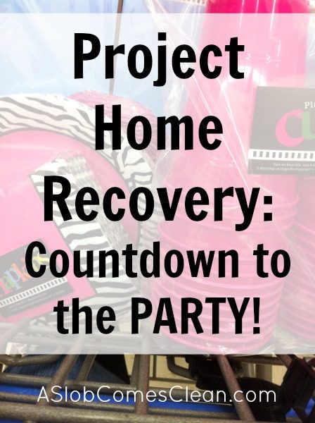Project Home Recovery - Countdown to the Party