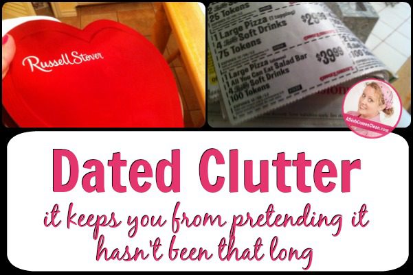 dated clutter keeps you from pretending it hasn't been that long at ASlobComesClean.com