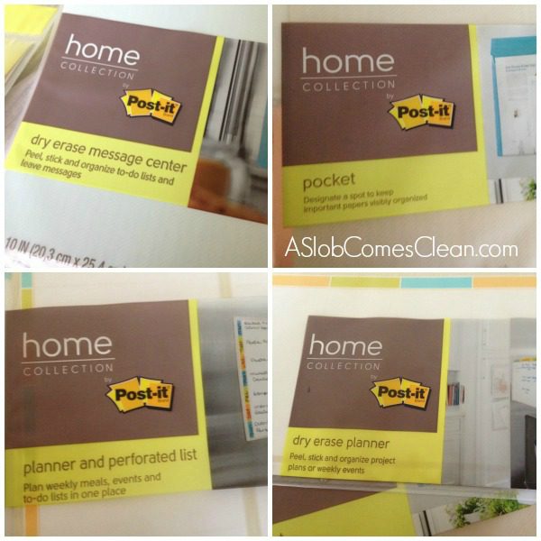 New Home Collection from Post-It at ASlobComesClean.com