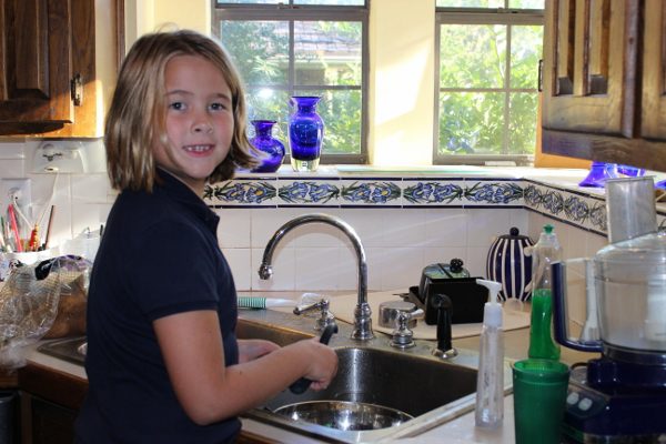 Cooking with My Daughter at ASlobComesClean.com