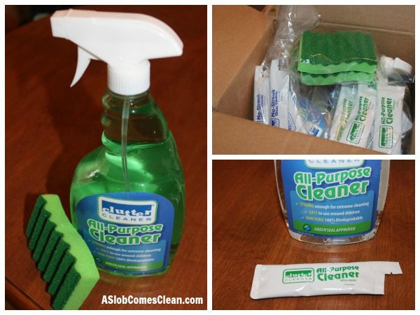 Safe BioDegradable AND Heavy Duty Cleaning Products from Hoarders Expert - Review at ASlobComesClean.com