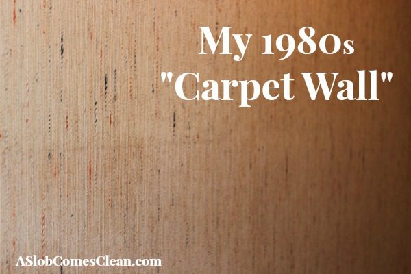 My 1980s Carpet Wall