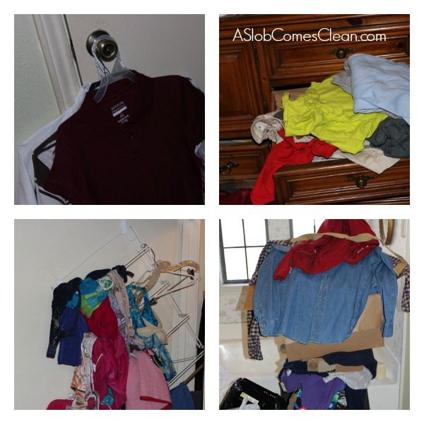 Photo - All the Ways My Unusable Closet Caused Messes in Other Spaces at ASlobComesClean.com