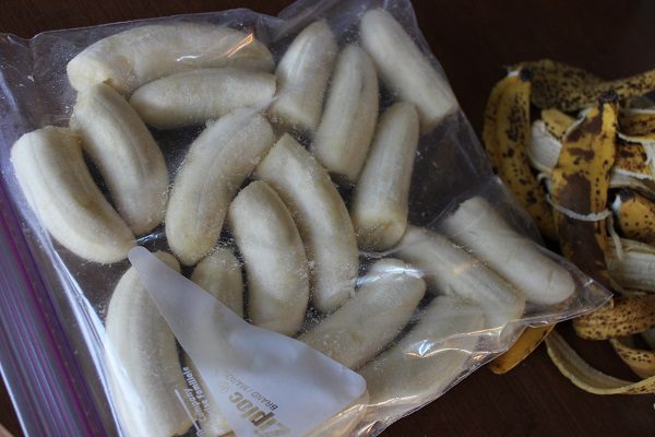 Photo - How to Freeze Bananas for Smoothies at ASlobComesClean.com