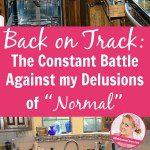 Back on Track The Constant Battle Against my Delusions of “Normal” at ASlobComesClean.com