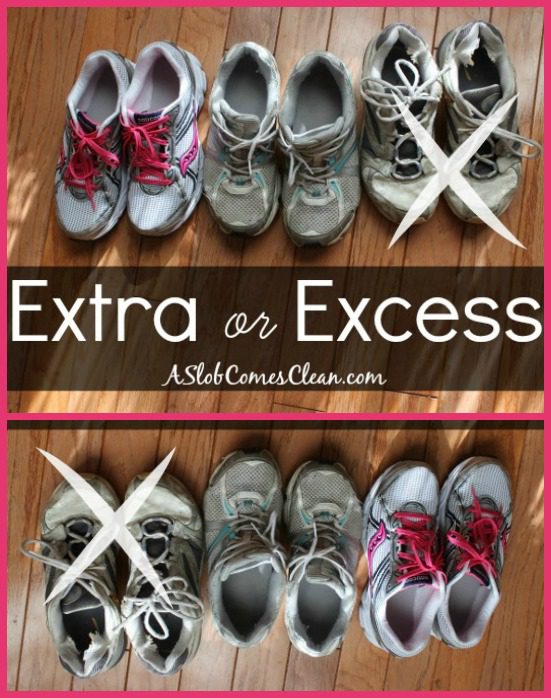 Extra or Excess at ASlobComesClean.com
