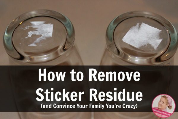 How to Remove Sticky Residue from Glass