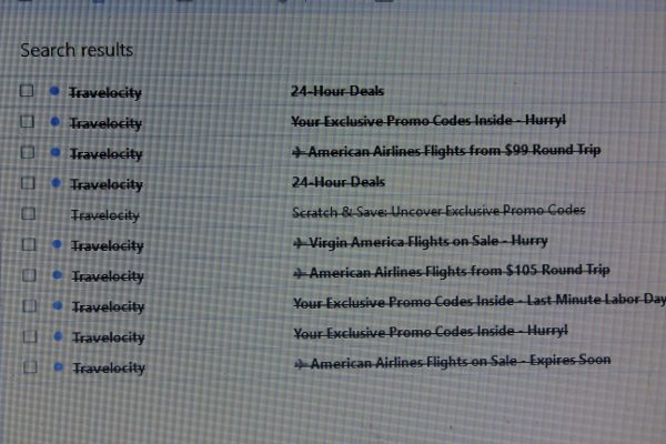 Deleting All Emails from a Specific Email Address in Yahoo Mail at ASlobComesClean.com