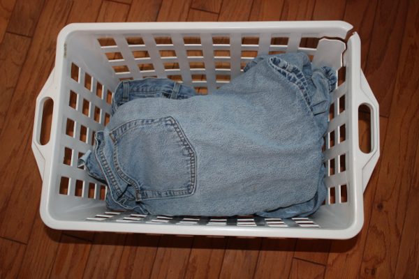 A Rectangular Laundry Basket that I Thought Would Solve My Laundry Problems at ASlobComesClean.com