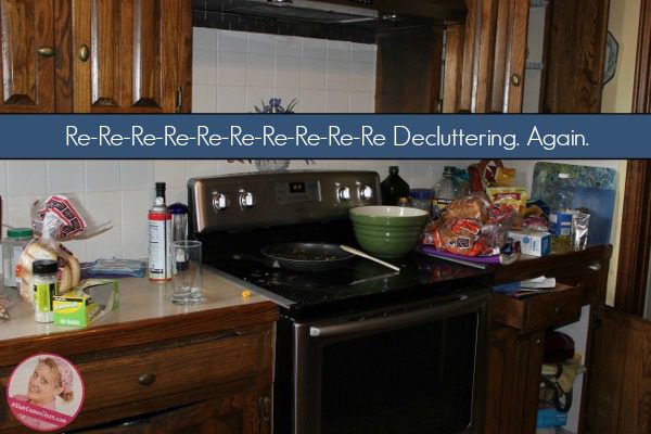 Re-Re-Re-Re-Decluttering. Again. at ASlobComesClean.com
