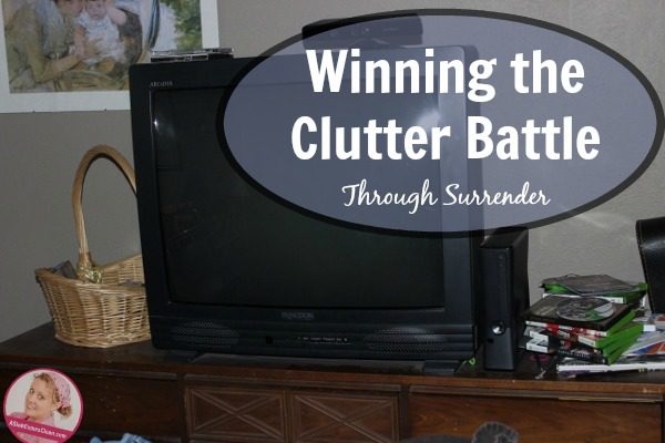 Winning the Clutter Battle (Through Surrender) at ASlobComesClean.com