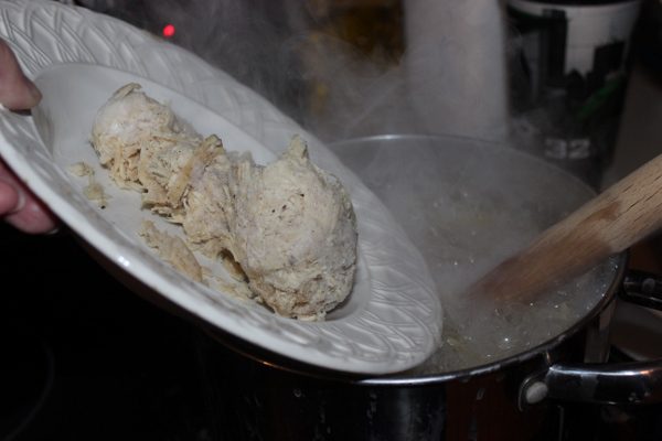 Using pre-cooked frozen chicken in quick and easy meals at ASlobComesClean.com