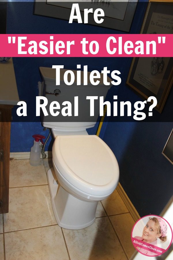 Are Easier to Clean Toilets a Real Thing at ASlobComesClean.com