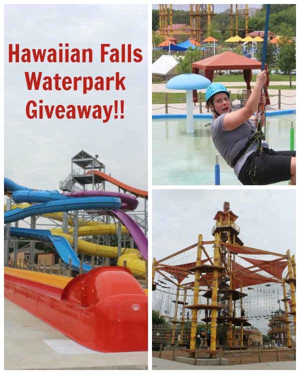 Family Four-Pack Hawaiian Falls Ticket Giveaway at ASlobComesClean.com
