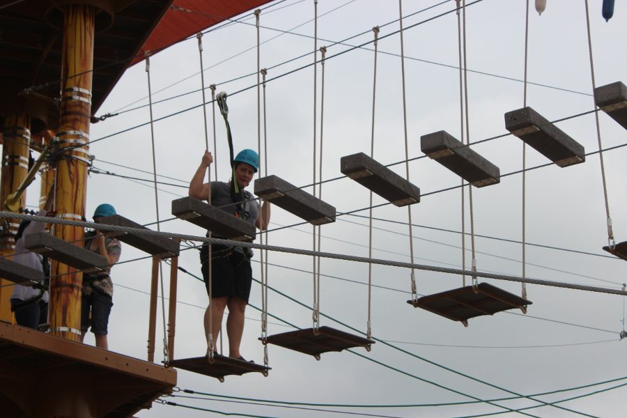 Ropes Course at Hawaiian Falls ASlobComesClean.com