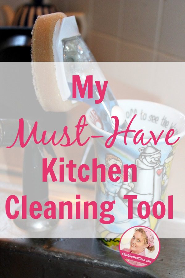 Making Cleanup Fast With An Organized Kitchen Sink & DIY Soap Dispenser