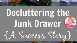 Decluttering the Junk Drawer A Success Story Guest Post at ASlobComesClean.com fb