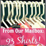 From Our Mailbox 93 Shirts! at ASlobComesClean.com