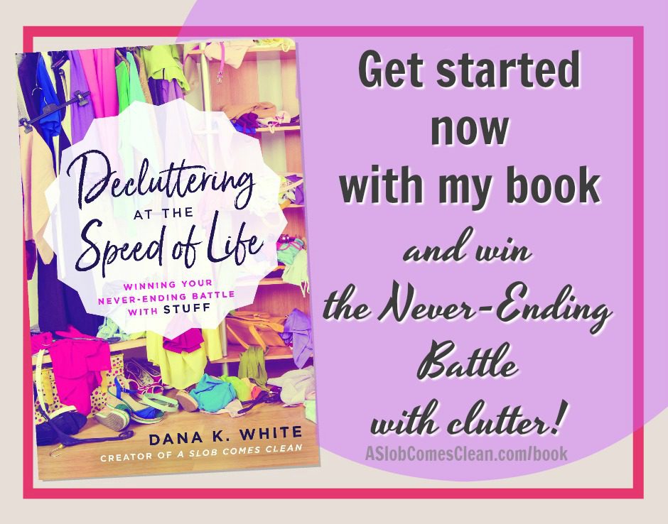 Win the Clutter Battle Get My Book Now