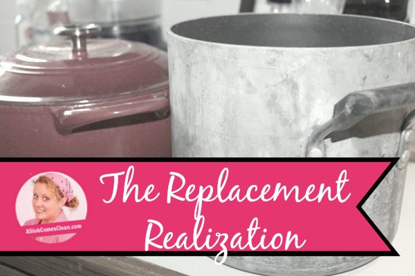 The Replacement Realization at ASlobComesClean.com