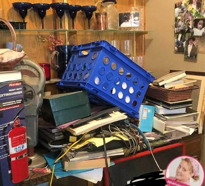 overwhelmed with clutter start here declutter at aslobcomesclean.com