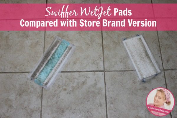 Comparing Swiffer WetJet with the Store Brand