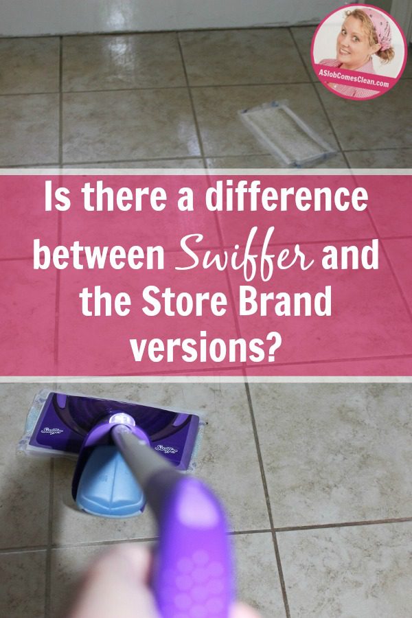 I tested and compared Swiffer sweeper cloths and WetJet pads with the store brand versions